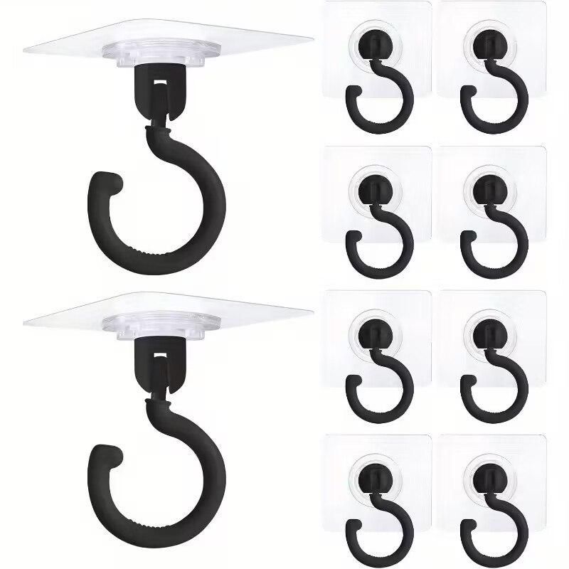 5pcs Rotating Ceiling Hooks